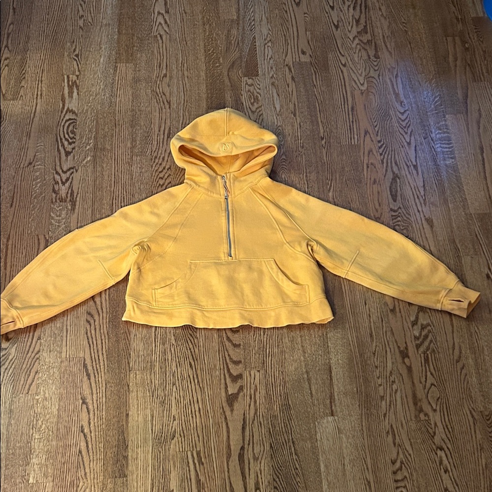 lululemon athletica orange Hoodie